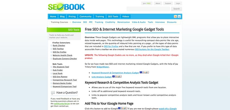 COMPETITIVE RESEARCH AND KEYWORD RESEARCH GADGET