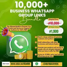 Active Business WhatsApp Group Links for joining