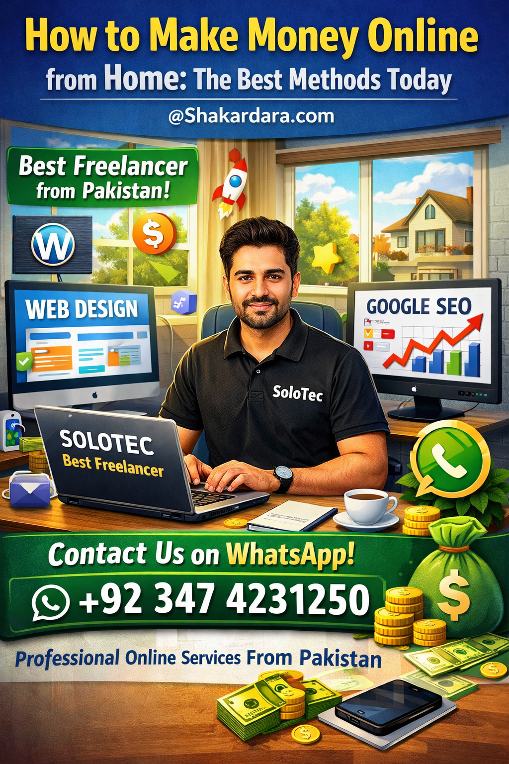 How to Make Money Online from Home: The Best Methods Today