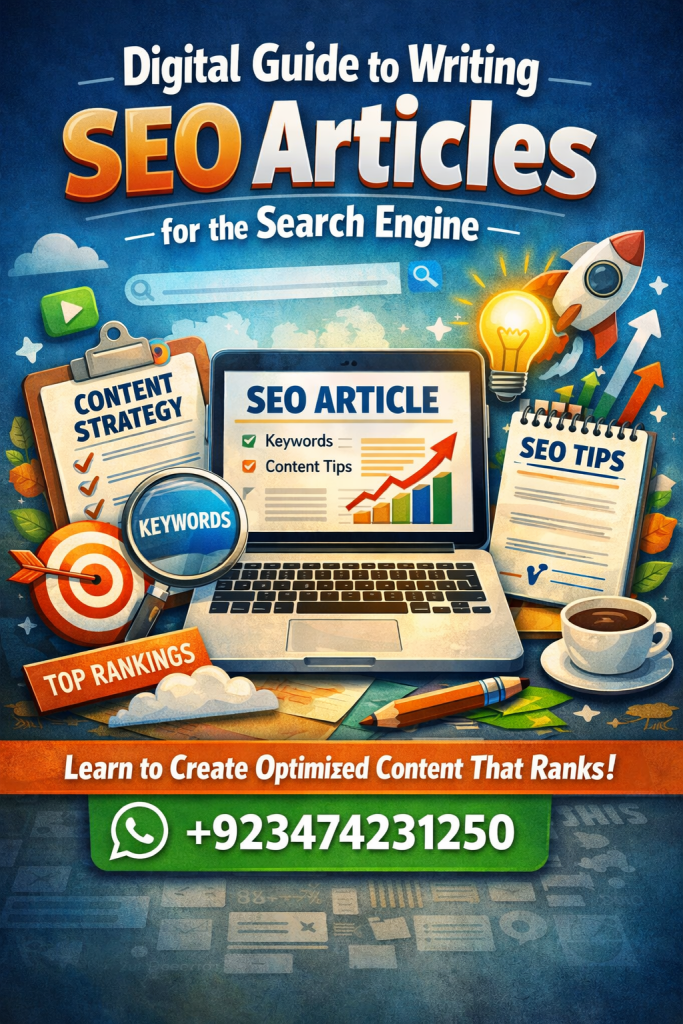 Digital Guide to Writing SEO Articles for the Search Engine