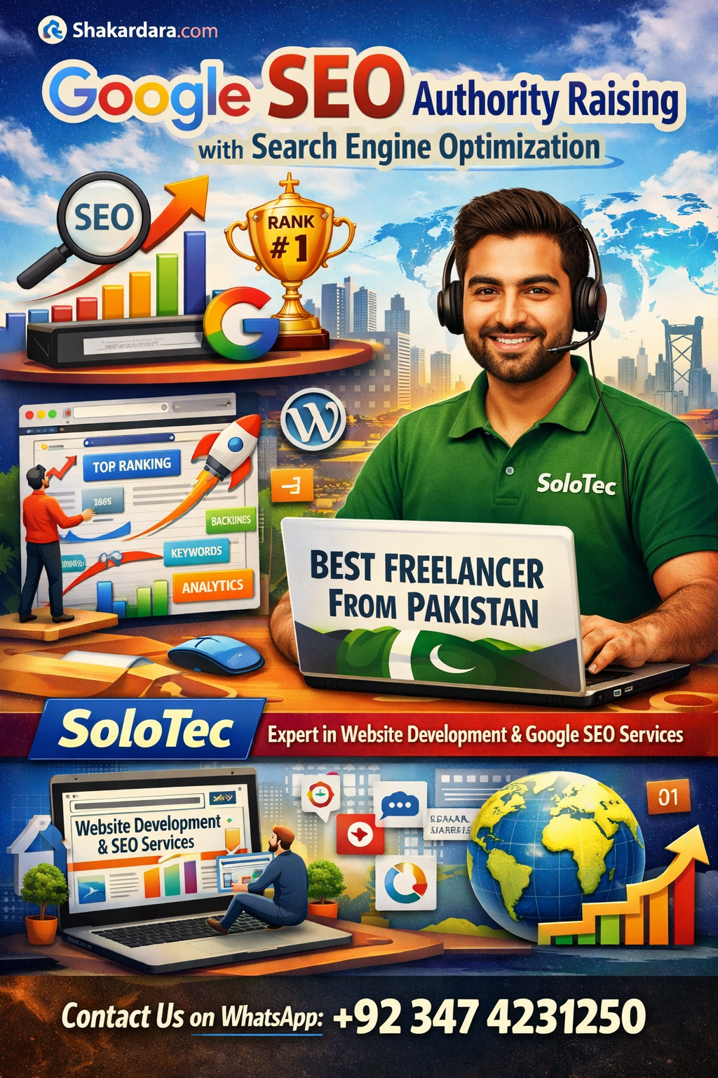 Google SEO Authority Raising with Search Engine Optimization