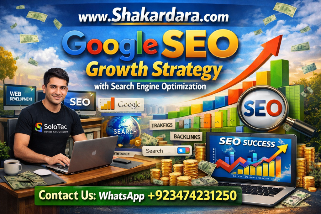 Google SEO Growth Strategy with Search Engine Optimization