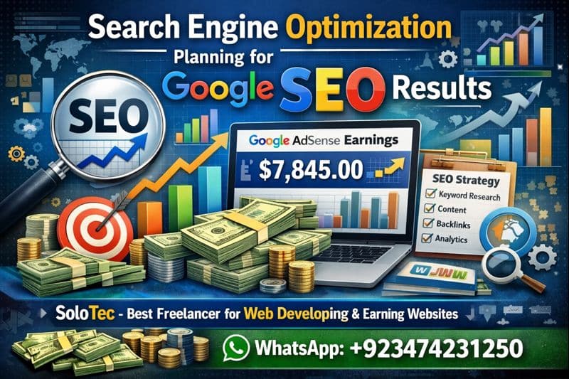 Search Engine Optimization Planning for Google SEO Results