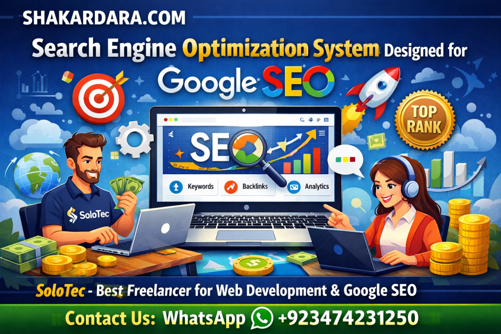 Search Engine Optimization System Designed for Google SEO