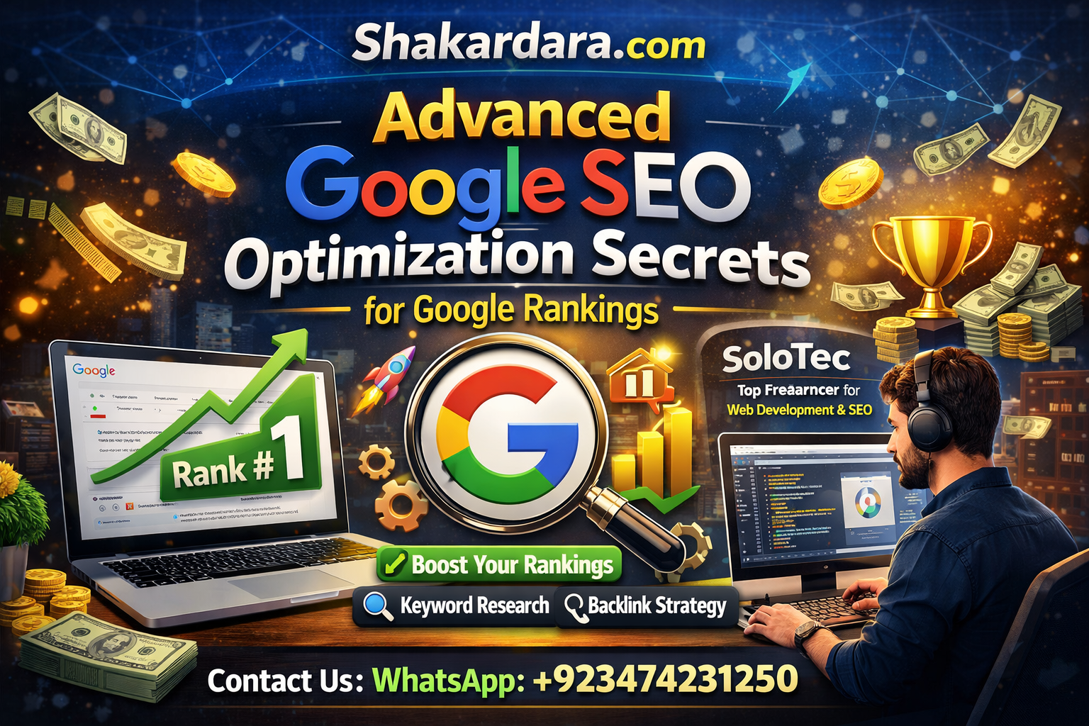 Advanced Google SEO Optimization Secrets for Google Rankings