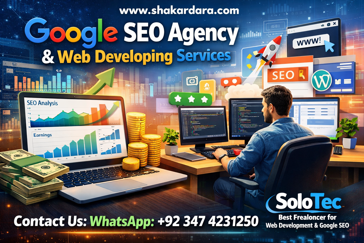 Google SEO Agency and Web Developing Services