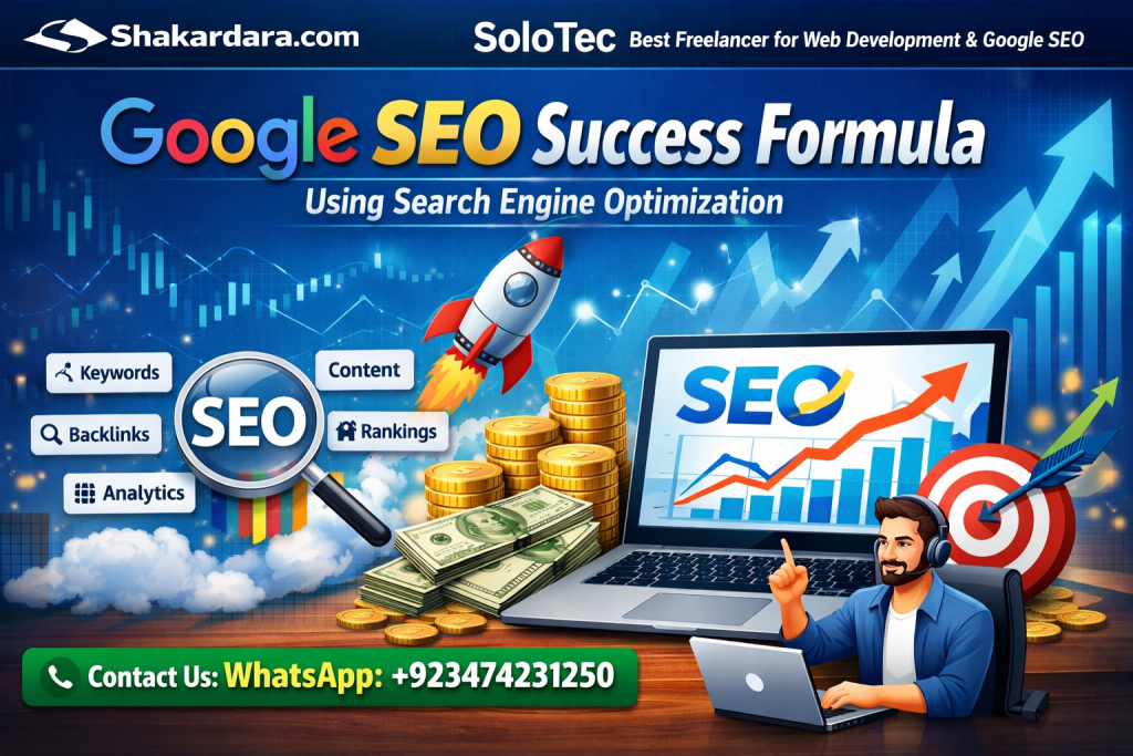 Google SEO Success Formula Using Search Engine Optimization