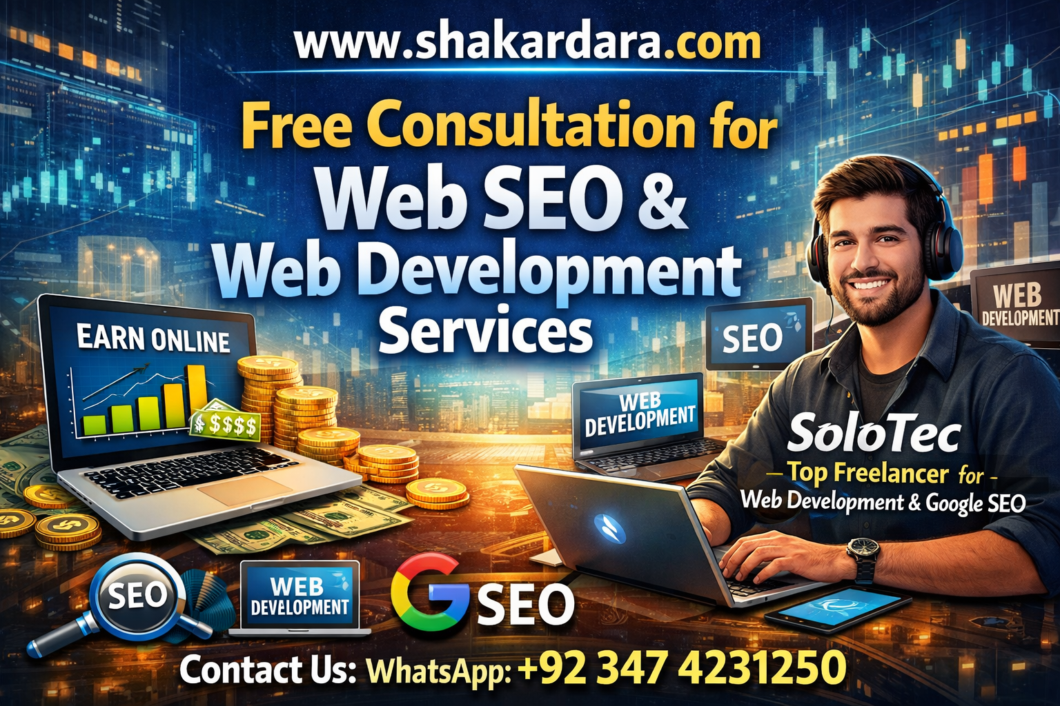 Free consultation for Web SEO and Web Development Services