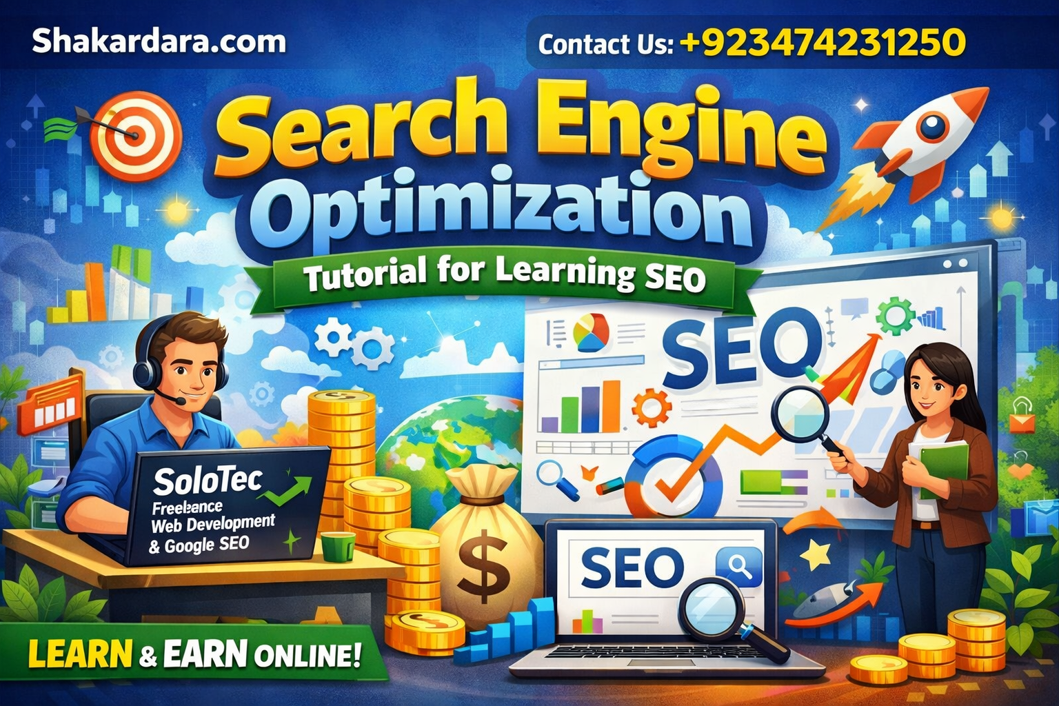Search Engine Optimization Tutorial for Learning SEO
